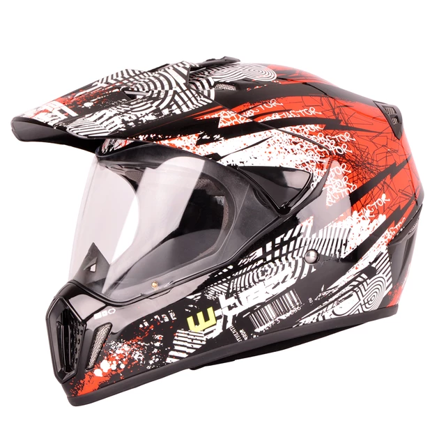 Bukósisak W-TEC NK-310 - fekete-piros