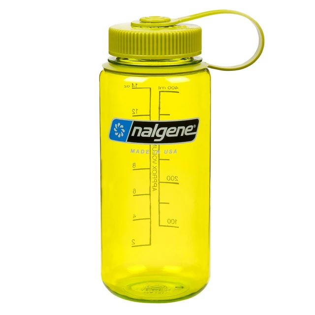 Outdoor kulacs NALGENE Wide Mouth 500 ml - Szürke 16 WM - Spring zöld 16 WM