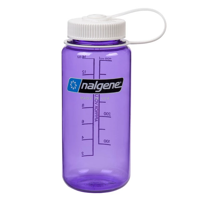 Outdoor kulacs NALGENE Wide Mouth 500 ml - Szürke 16 WM - Lila16 WM