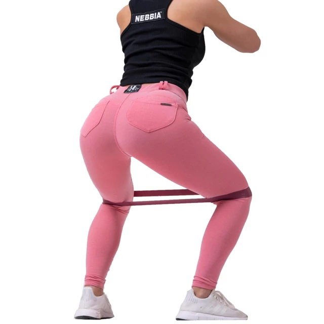 Női leggings Nebbia Dreamy Edition Bubble Butt 537 - Powder Pink