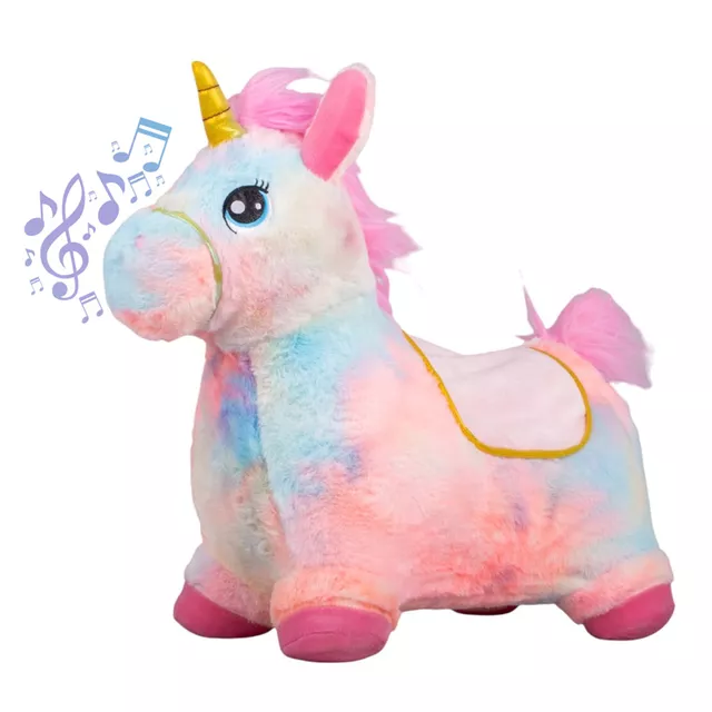 Pattogó ló inSPORTline Beridino - barna - rózsaszín