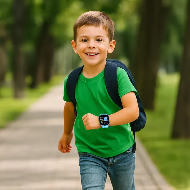 Gyerek okosóra inSPORTline Odino, GPS, SOS gomb, érintőképernyős vezérlés, Wi-Fi helymeghatározás