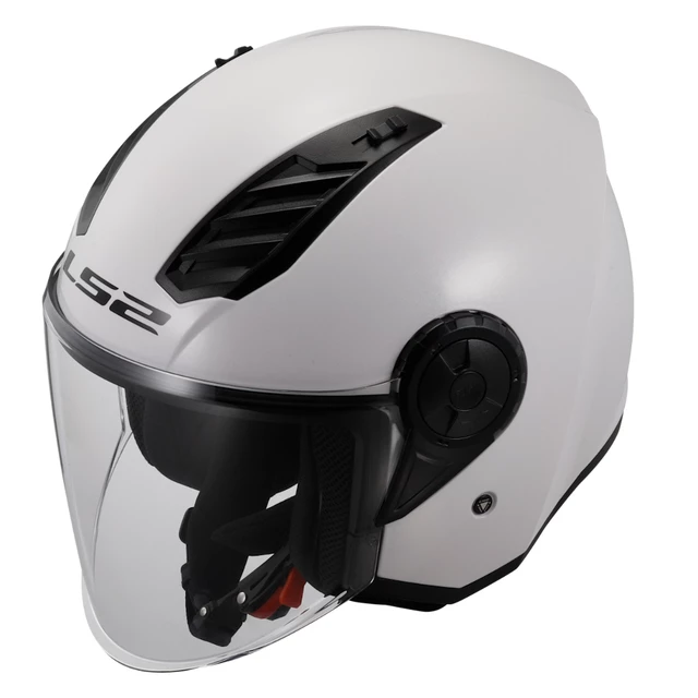 Bukósisak LS2 OF616 Airflow II Solid Gloss White