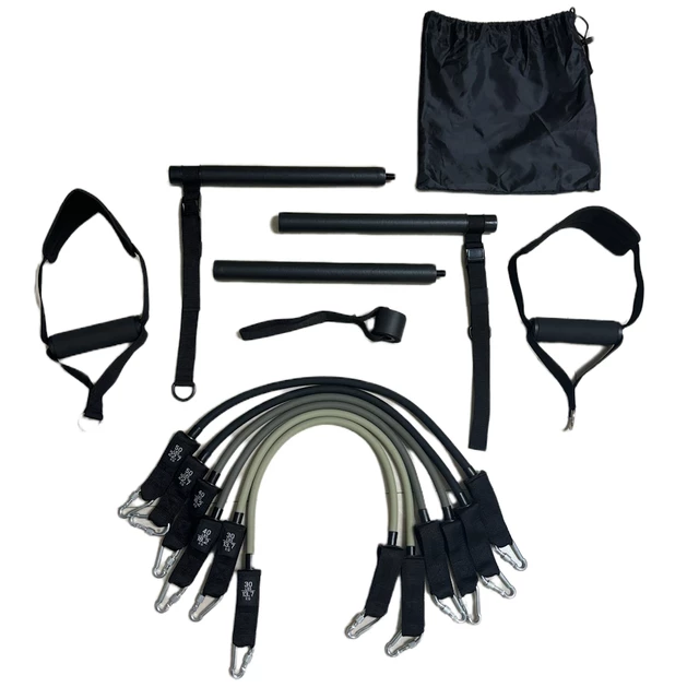 Erősítő rúd gumis expanderrel és ajtórögzítővel inSPORTline Ancairo