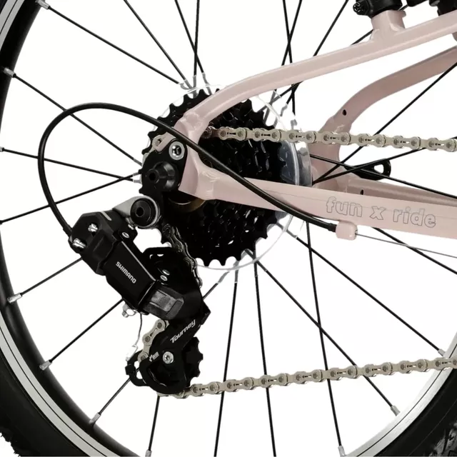 Ultra könnyű gyermekkerékpár Kross Liftie 20" Gen 009 - 2025, 115-130 cm, 7,2 kg, Shimano Revoshift markolatváltó, Aluminium Lite váz