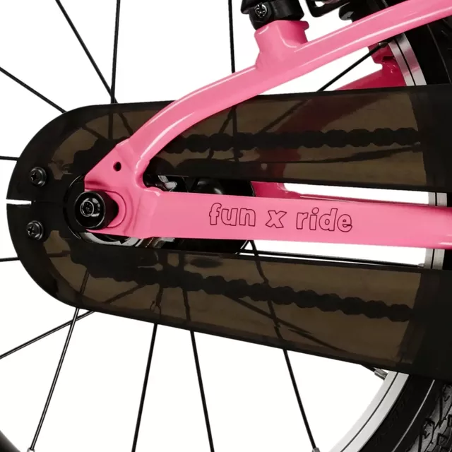 Gyerekkerékpár Kross Liftie 16" Gen 009, VEE RAIL keskeny gumiabroncsok, állítható kormány, féknyerges fék, alumínium váz - zöld / fekete / matt