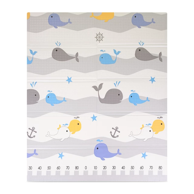 Összehajtható gyerek szőnyeg inSPORTline Michlino 180x160x1,2 cm - Aranyos mackók