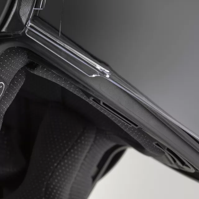 Felhajtható sisak Cassida MultiFlip Korp P/J, Pinlock 70 fólia, napellenző, szellőzőrendszer zárható szellőzőnyílásokkal - matt fekete/zöld/szürke