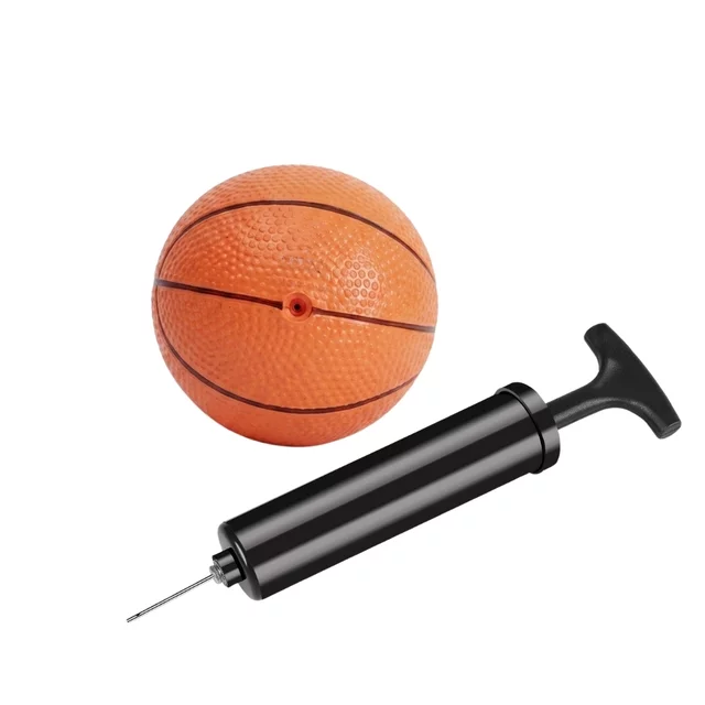 Mini kosárlabda inSPORTline Waladino pumpával, szilárd, strapabíró, alkalmas beltéri és kültéri játékra