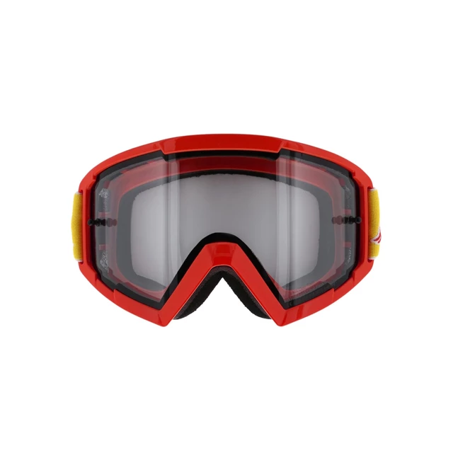 Motocross szemüveg RedBull Spect Whip,piros, átlátszó plexi, 100%-os UVA- és UVB-védelem, olaj- és zsírálló TPU keret