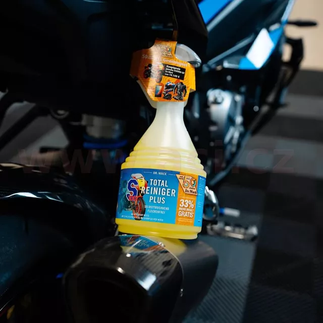 Motorkerékpár tisztító S100 Total Cleaner 1000 ml, gél formula, biológiailag biztonságos