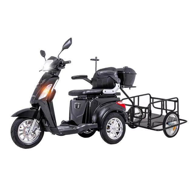 Utánfutó elektromos kerekesszékhez inSPORTline Zorica, 105 cm hosszú, terhelhetőség 50 kg