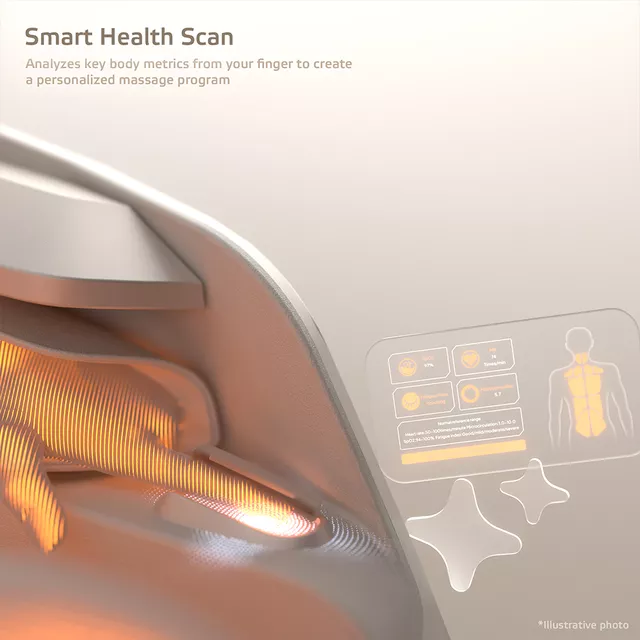 Masszázsfotel inSPORTline Balsadena, LCD vezérlőkijelző, beépített hangszórók,  LED-világítás, 20 előre beállított program, műbőr - kávé