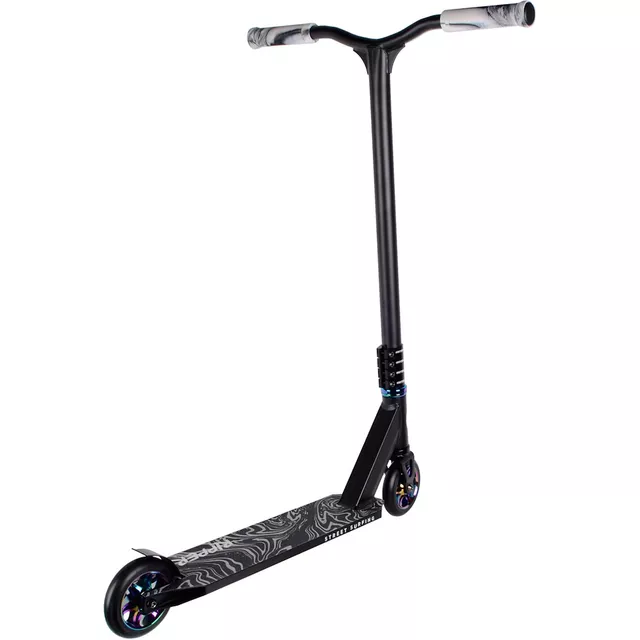 Freestyle roller Street Surfing RIPPER Neo Shadow, masszív kormány, 110 mm széles talplemez, csúszásgátló szalag