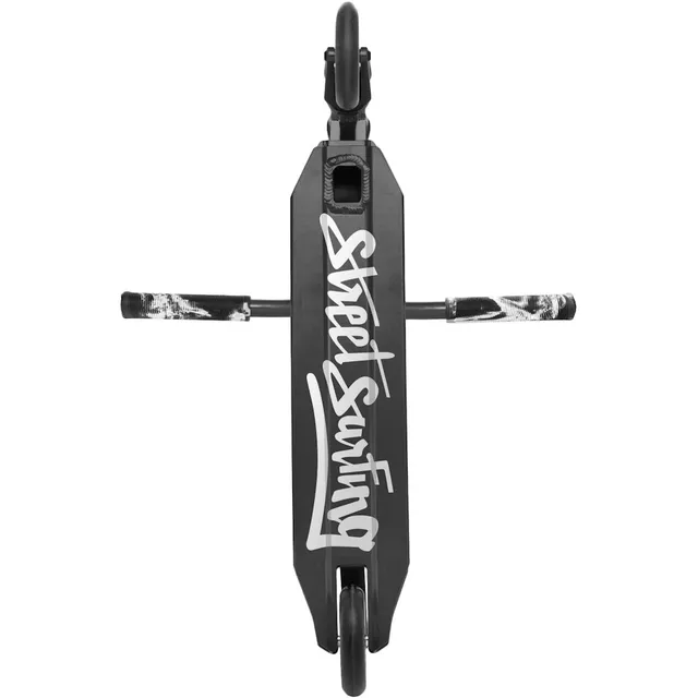 Freestyle roller Street Surfing RIPPER Neo Shadow, masszív kormány, 110 mm széles talplemez, csúszásgátló szalag