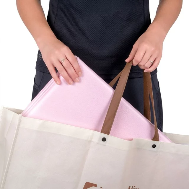 Táska edzőszőnyegekhez inSPORTline, két patentos zárral, univerzális méret, megvédi a szőnyeget a portól