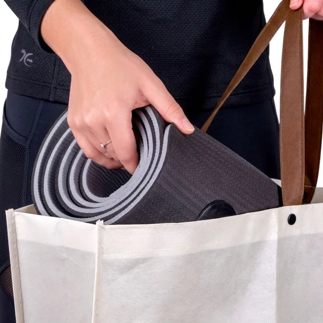 Táska edzőszőnyegekhez inSPORTline, két patentos zárral, univerzális méret, megvédi a szőnyeget a portól