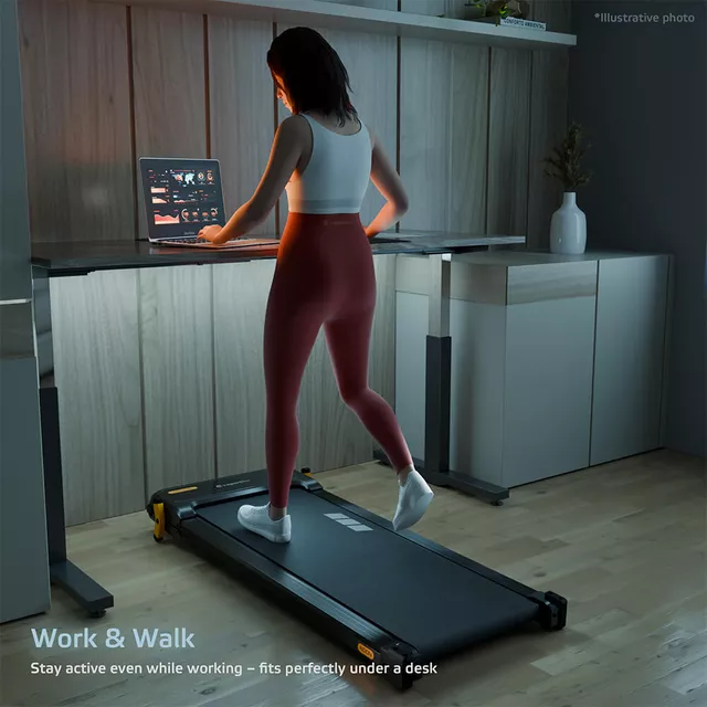 ZenRun NOON gyaloglópad, sétapad és masszázspad, 1-12km/ó, 100x40cm futófelület, 5% dőlésszög, 5 program, 120kg terhelhetőség, 25kg, távirányító