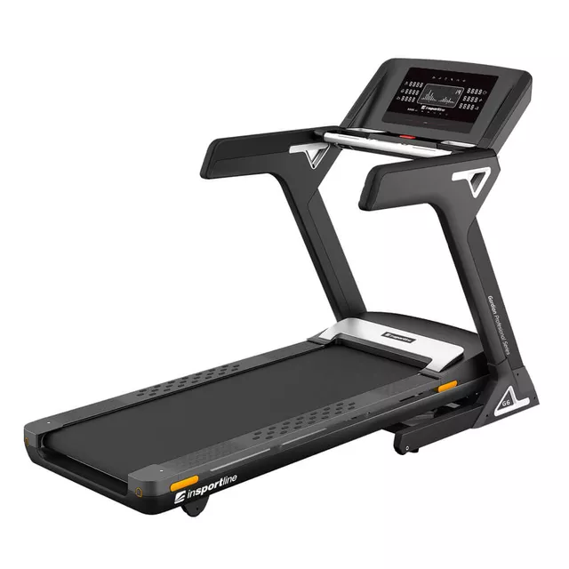 Futópad inSPORTline Gardian G6, 4 lóerő, max.140kg, futófelület 150x52cm, max. 18km/ó, HRC, 27 program, Silent Block, robusztus és megbizható, Silent Motion