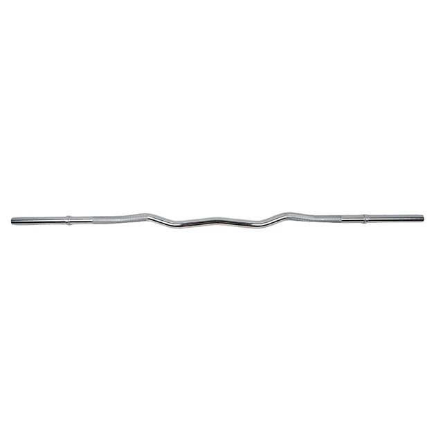 Súlyzórúd inSPORTline - hajlított 160cm/30 mm RB-63C menet nélküli