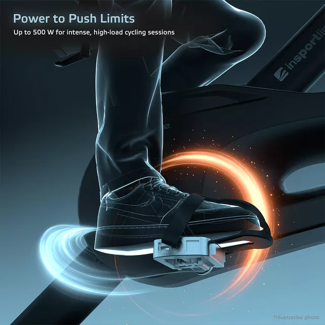 Szobakerékpár inSPORTline ZenRoute 1200, HRC program, 22kg lendkerék, italtartó, 10,1" TFT érintőképernyő, ékszijas, max. 150kg