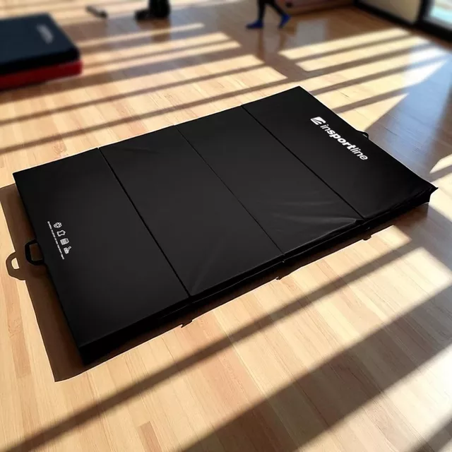 Összehajtható gimnasztikai szőnyeg inSPORTline Kvadfold 200x120x5 cm