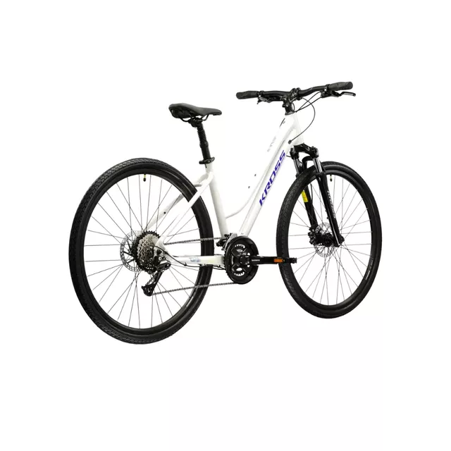 Női cross kerékpár Kross Evado 4.0 28" Gen 007, Aluminium Lite váz, SR Suntour NEX teleszkópos villa, WANDA külső gumi, 16 sebességfokozat
