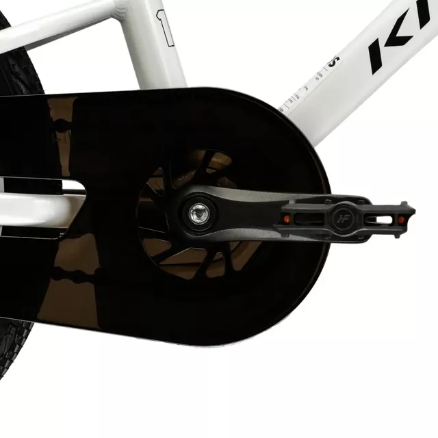 Gyerekkerékpár Kross Liftie 16" Gen 009, VEE RAIL keskeny gumiabroncsok, állítható kormány, féknyerges fék, alumínium váz - zöld / fekete / matt