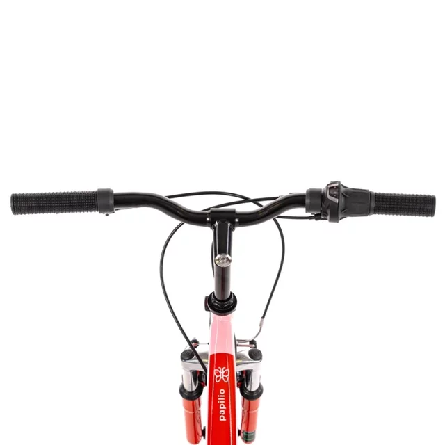 Gyermekkerékpár Olpran Papilio 20" - 2026-os modell, 125-145 cm, 13"-es HI-TEN acél váz, 6 sebességes Shimano váltó, Shimano hátsó váltó - rózsaszín
