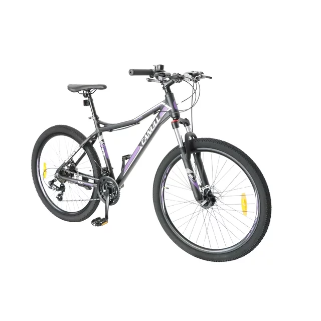 Junior kerékpár Canull XC 261 Lady 26" - 2026-os modell, 13  kg össztömeg, 21 sebességes Shimano váltórendszer, lockout funkciós rugózó villa - fehér/türkiz