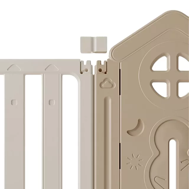 Gyerek műanyag járóka inSPORTline Doorino 150x180x100 cm