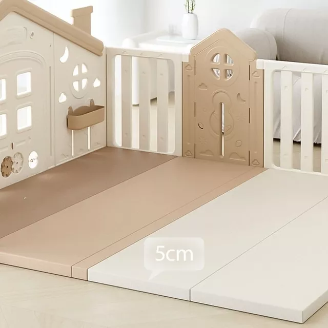 Gyerek műanyag járóka inSPORTline Doorino 150x180x100 cm