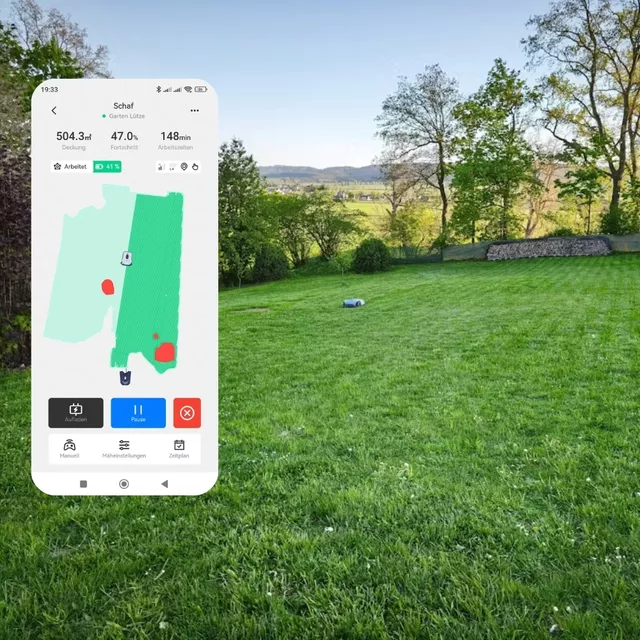 Robotfűnyíró Hookii Neomow X Pro (6000m²), 3D LiDAR navigáció, 1 cm-es akadályfelismerés,24°-os lejtő kezeléssel,alkalmazáson keresztül vezérelt