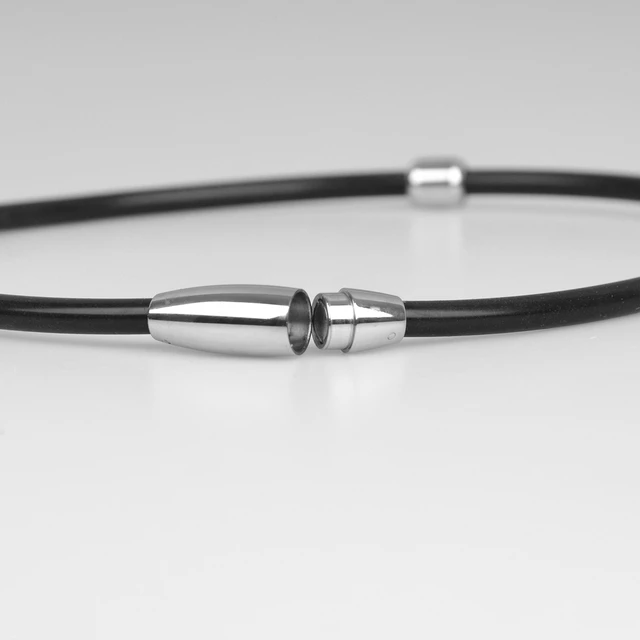 Mágneses nyaklánc  inSPORTline Alkione - fehér