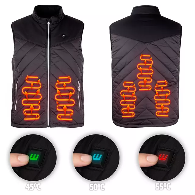 Férfi fűthető mellény inSPORTline WARMhim