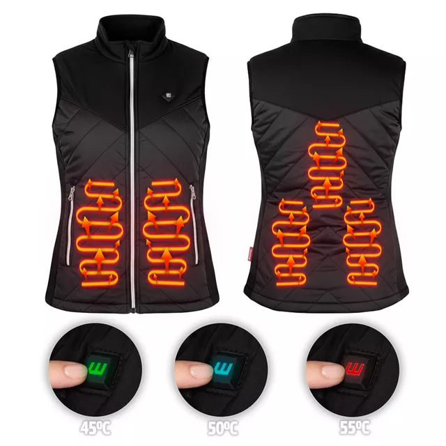 Női fűthető mellény inSPORTline WARMher