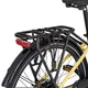 Városi elektromos kerékpár inSPORTline ISL Eclion 648 Wh 28" - 2026, 150 km-es hatótávolság, első és hátsó lámpák, Bafang H405 hátsó motor - Napsugár Sárga