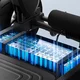 Elektromos négykerekű kocsi inSPORTline Clis, 10km/h, akár 40 km hatótávolság, PAI biztonsági rendszer, elektromágneses fékkar, borulásgátló kerekek - szürke