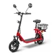 Elektromos roller W-TEC Billar III 500W 12", összecsukható kialakítás, 30 km-es hatótávolság, jóváhagyással rendelkező hátsó világítás - piros