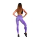 Női leggings Boco Wear Violet Melange Push Up - lila