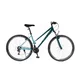 Női cross kerékpár Olpran Salix 28" - 2026-os modell, OLPRAN rugózó villa,  21 sebességes Shimano váltórendszer, 28"-os kerekek - menta/petrolkék - menta/petrolkék