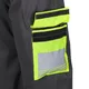 Esőálló motoros nadrág W-TEC Colnari, rugalmas derékrész, állítható lábszárszélesség - fekete-fluo zöld