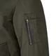 Motoros kabát W-TEC Caravago, rugalmas kötött szegélyek, hátvédő előkészítés, pánt a felakasztáshoz - zöld