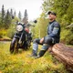 Motoros nadrág W-TEC Modock, víz- és szélálló, kivehető CE protektorok, Visionight fényvisszaverő elemek, csúszásgátló alkalmazás az ülőrészen
