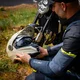 Flip-up enduro bukósisak W-TEC Biscaia P/J - fényes fekete