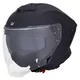Motoros sisak W-TEC Voltik, aerodinamikusan kialakított héj, zárható szellőzőrendszer, Pinlock® 70 előkészítés, mikrometrikus csat zárással - fényes fehér - matt fekete