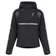 Női softshell motoros kabát W-TEC Annorack Lady, AirVent rendszer, Visionight fényvisszaverő elemek, szélálló softshell anyag, Air Mesh hálós bélés - fekete-rózsaszín