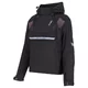 Női softshell motoros kabát W-TEC Annorack Lady, AirVent rendszer, Visionight fényvisszaverő elemek, szélálló softshell anyag, Air Mesh hálós bélés - fekete-rózsaszín