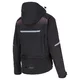 Női softshell motoros kabát W-TEC Annorack Lady, AirVent rendszer, Visionight fényvisszaverő elemek, szélálló softshell anyag, Air Mesh hálós bélés - fekete-rózsaszín