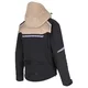 Női softshell motoros kabát W-TEC Annorack Lady, AirVent rendszer, Visionight fényvisszaverő elemek, szélálló softshell anyag, Air Mesh hálós bélés - fekete-rózsaszín